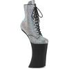 Pleaser - FORBIDDEN1020RS Bottes de plateforme, Pole dance chaussures - Couleur argent Product image